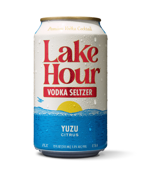 Lake Hour Rosemary Yuzu Vodka Seltzer - All Natural Canned Cocktails